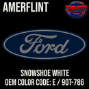 Snowshoe White OEM Amerflint II Singlestage