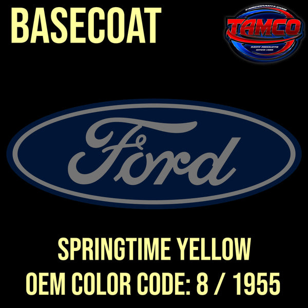 SPRINGTIME YELLOW OEM BASECOAT