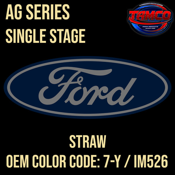 Ford Straw | 7-Y / IM526 | 1928-1931 | OEM AG Series Single Stage