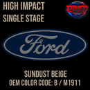 Tamco Paint Ford Sundust Beige OEM Color Code: B / M1911 High Impact SS