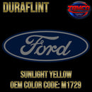 Tamco Paint Ford Sunlight Yellow OEM Color Code: M1729 Duraflint