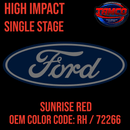Tamco Paint Ford Sunrise Red OEM Color Code: RH / 72266 High Impact SS