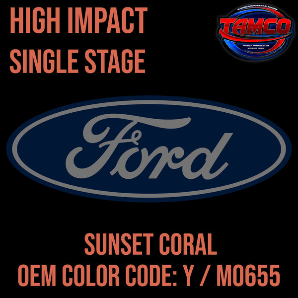 Ford Sunset Coral | Y / M0655 | 1956-1957 | OEM High Impact Series Single Stage