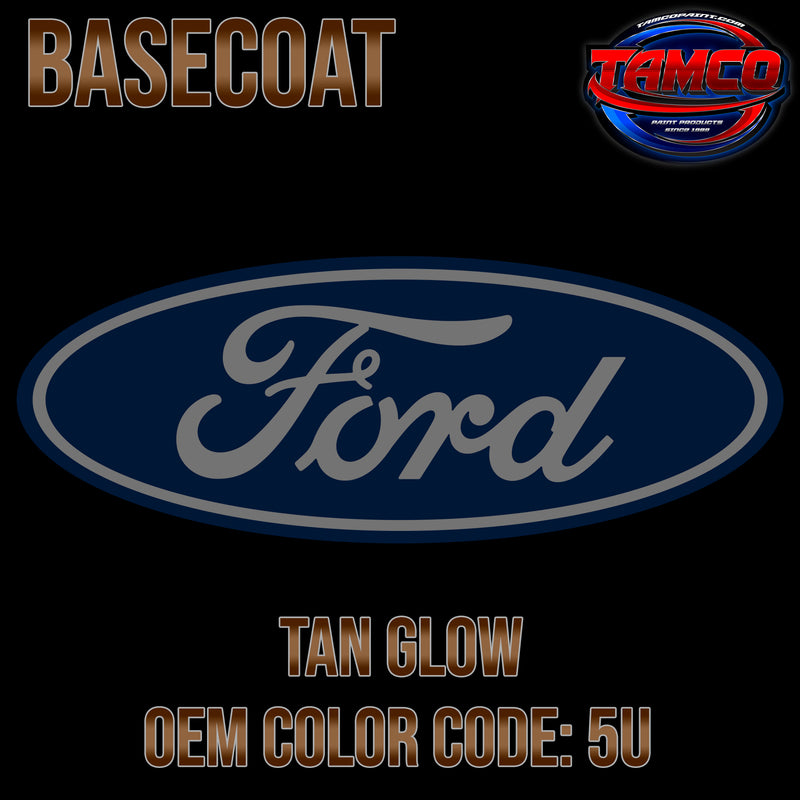 Ford Tan Glow | 5U | 1974 | OEM Basecoat