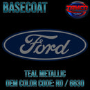 TEAL METALLIC OEM BASECOAT