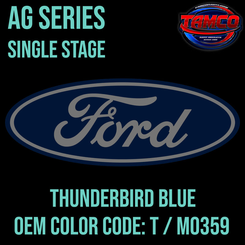 FORD THUNDERBIRD BLUE