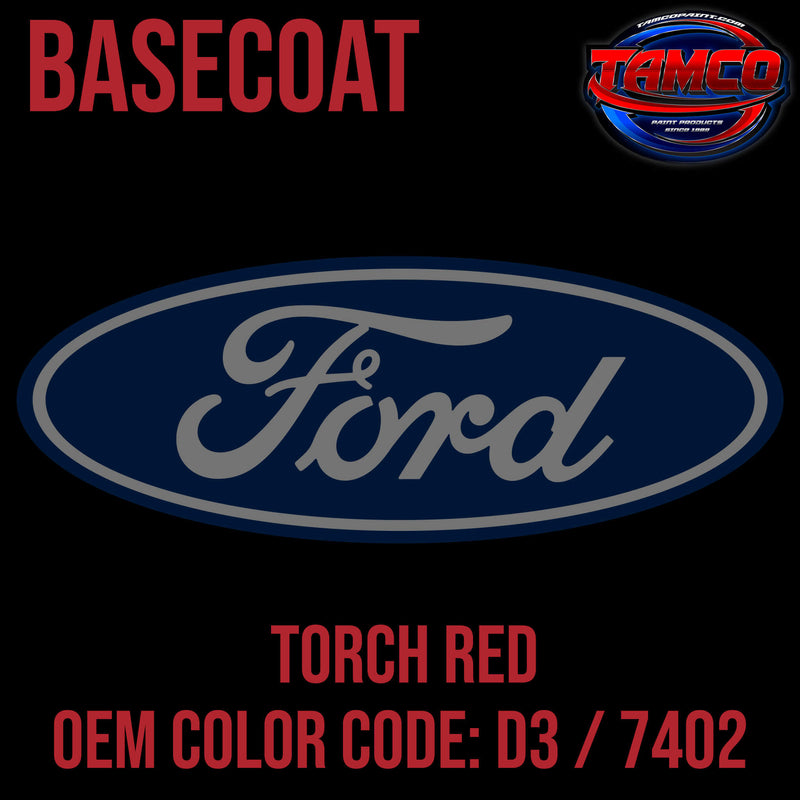 TORCH RED OEM BASECOAT