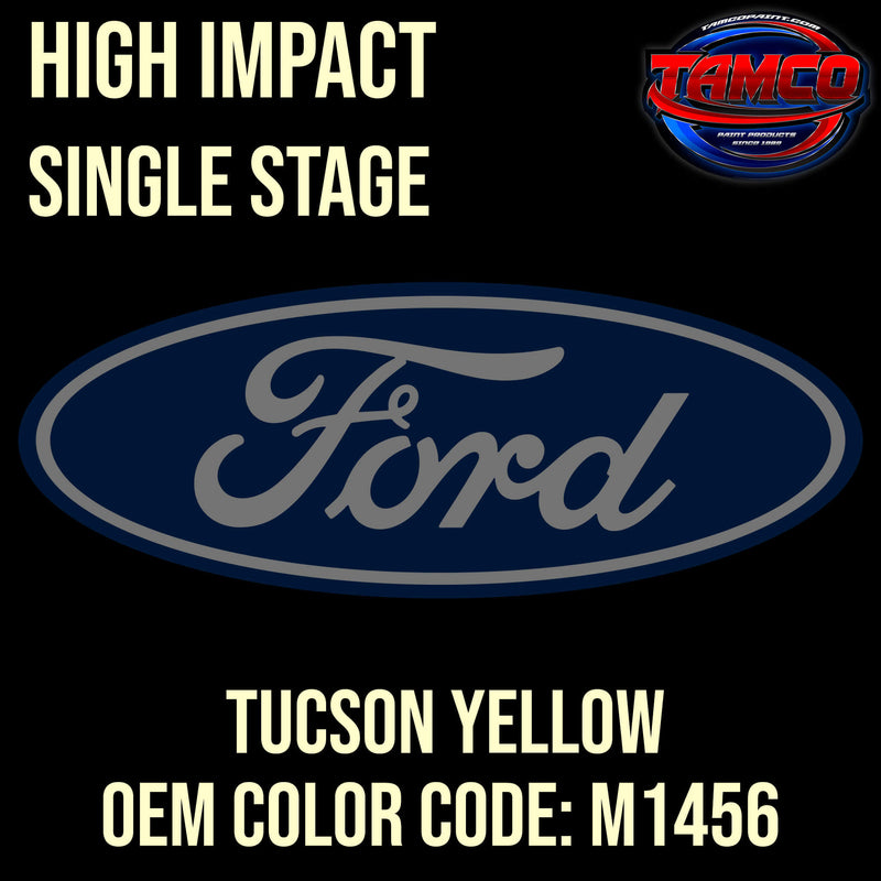 Tamco Paint Ford Tucson Yellow OEM Color Code: M1456 - High Impact