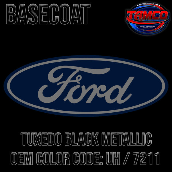 TUXEDO BLACK METALLIC OEM BASECOAT