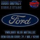 Ford Twilight Blue Metallic