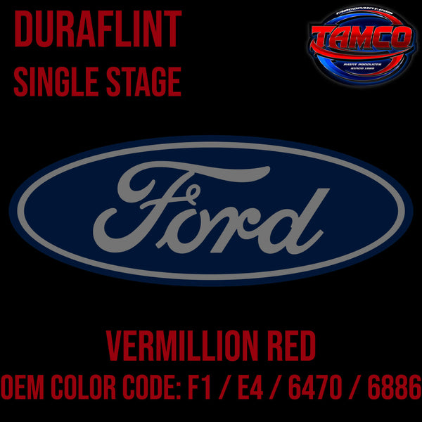 Ford Vermillion Red