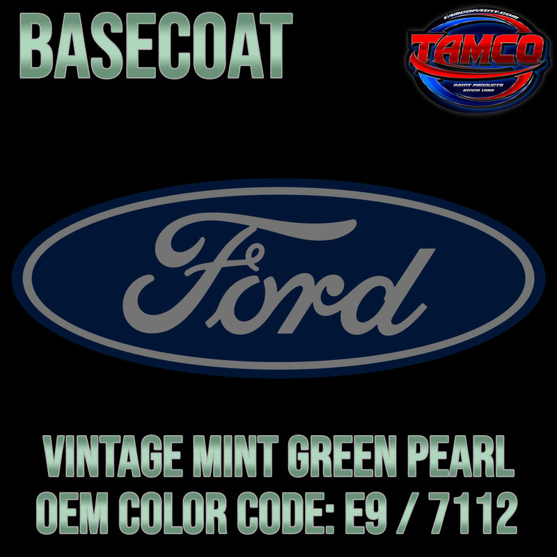 Ford Vintage Mint Green Pearl OEM Basecoat