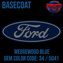 Tamco Paint Ford Wedgewood Blue OEM COLOR CODE: 34 / 5041 - Basecoat