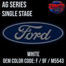 Tamco Paint Ford White OEM COLOR CODE: F / 9F / M5543 - AG Series