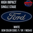 Tamco Paint Ford White OEM COLOR CODE: F / 9F / M5543 - High Impact