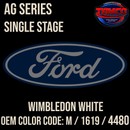 Tamco Paint Ford Wimbledon White 4480 AG Series Single Stage