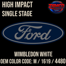 Tamco Paint Ford Wimbledon White 4480 High Impact Single Stage