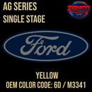 Tamco Paint OEM Ford Yellow Color Code 6D / M3341 AG SS