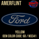 Tamco Paint OEM Ford Yellow Color Code 6D / M3341 Amerflint