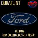 Tamco Paint OEM Ford Yellow Color Code 6D / M3341 Duraflint