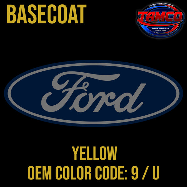 Ford Yellow | 9 | 1968-1971 | OEM Basecoat