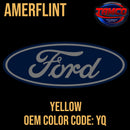 Tamco Paint Ford Yellow OEM COLORCODE: YQ Amerflint II Series Single Stage