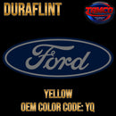 Tamco Paint Ford Yellow OEM COLORCODE: YQ Duraflint Series Single Stage