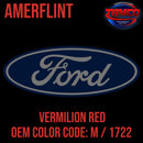 Ford Vermilion Red Code M Amerflint II SingleStage