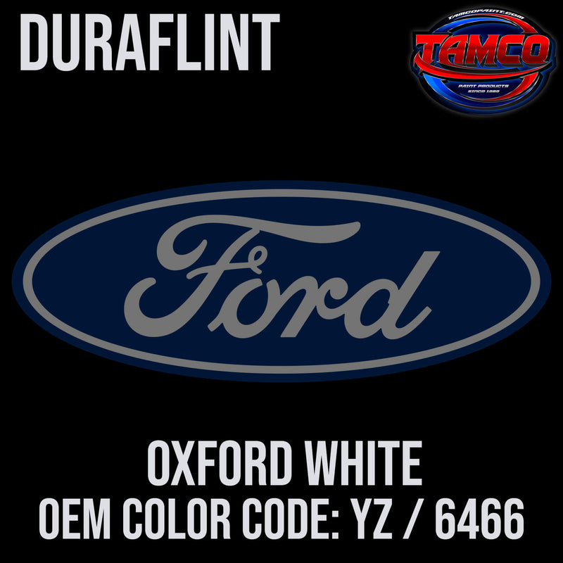 Ford Oxford White code YZ / 6466 Duraflint
