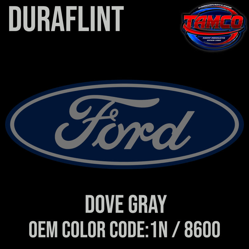 Ford Dove Gray Code 1N / 8600 Duraflint