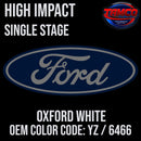Ford Oxford White Code YZ / 6466 High Impact Single Stage