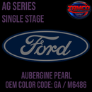 Tamco Paint Ford Medium Aubergine Pearl Code GA / M6486 OEM AG Series Single Stage