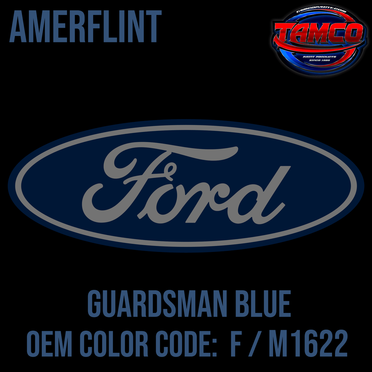Ford Guardsman Blue | F / 1622 | 1964 | OEM Amerflint II Series Single