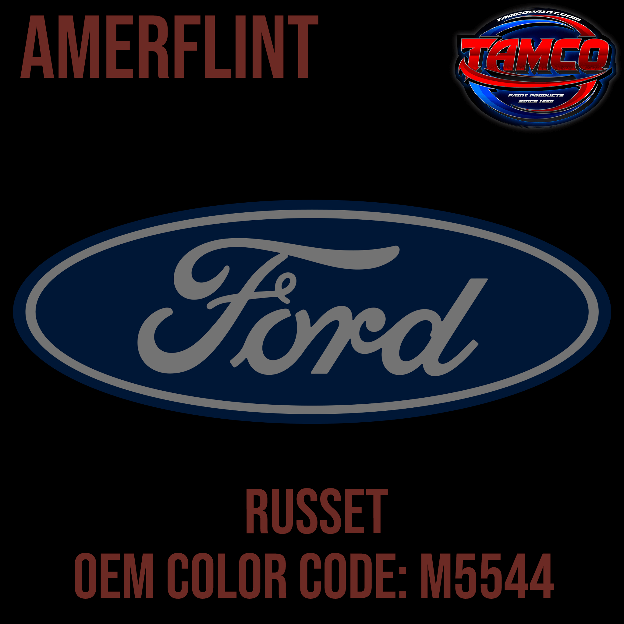 Ford Russet | M5544 | 1978| OEM Amerflint II Series Single Stage