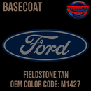 Tamco Paint Ford Fieldstone Tan M1427 OEM Basecoat
