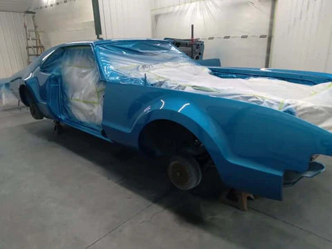 Tamco Paint Ford Bimini Blue in 1972 Chevrolet El Camino