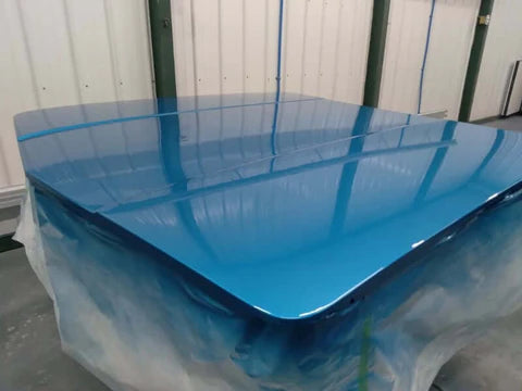 Tamco Paint Ford Bimini Blue in 1972 Chevrolet El Camino