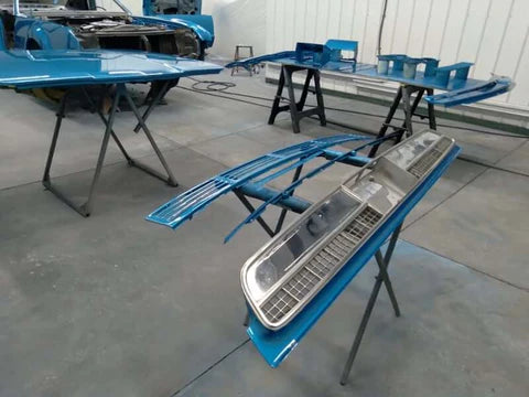 Tamco Paint Ford Bimini Blue in 1972 Chevrolet El Camino