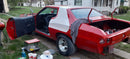 Tamco Paint Ford Bright Red and Ford High Performance White on Ford Gran Torino