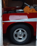 Tamco Paint Ford Bright Red and Ford High Performance White on Ford Gran Torino