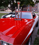Tamco Paint Ford Bright Red and Ford High Performance White on Ford Gran Torino