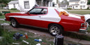 Tamco Paint Ford Bright Red and Ford High Performance White on Ford Gran Torino