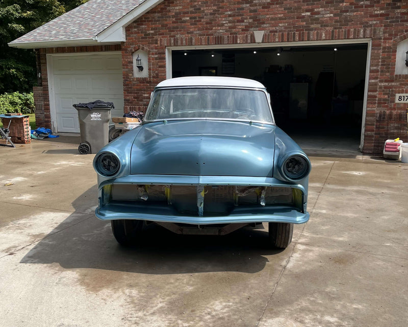 Tamco Paint Ford Cadet Blue on 1954 Ford Customline
