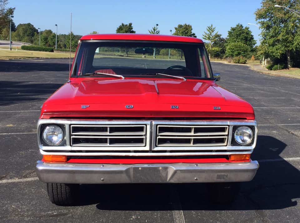 Ford Candy Apple Red Car