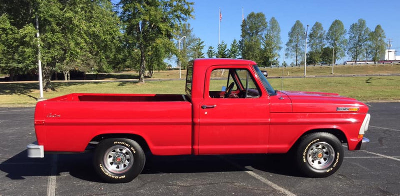 Ford Candy Apple Red Car