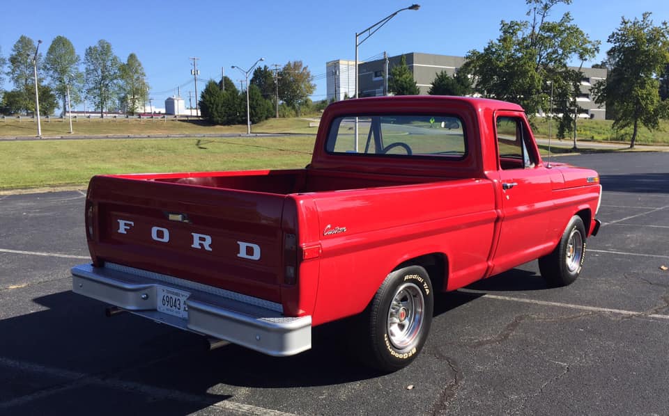 Ford Candy Apple Red Car