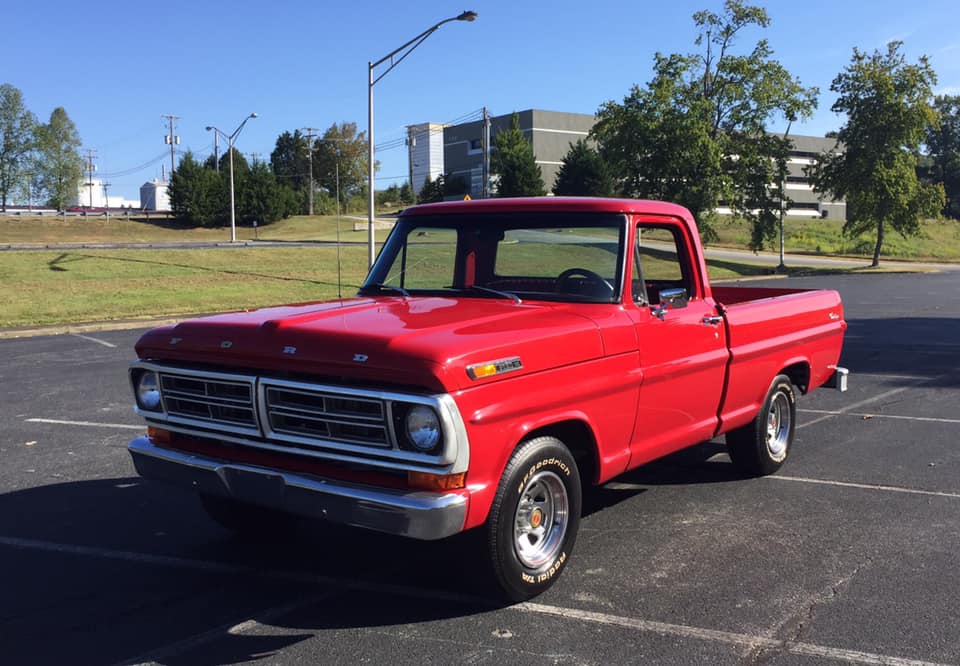 Ford Candy Apple Red Car 