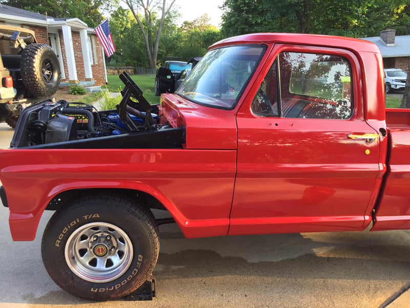 Ford Candy Apple Red Car