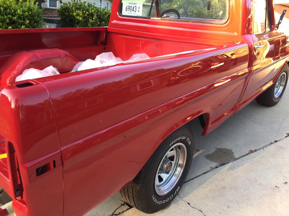 Ford Candy Apple Red Car