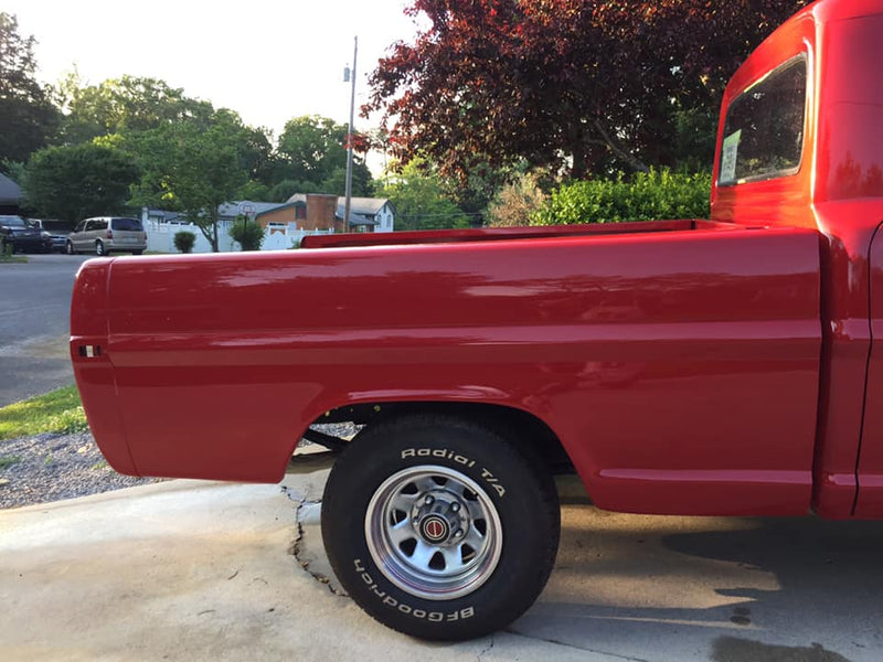 Ford Candy Apple Red Car